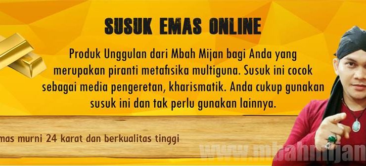 Susuk Emas Online