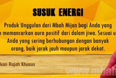 susuk energi