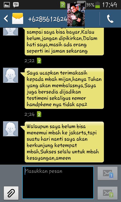 Cici Lie dan Gendam Susuk Energi SMS 5